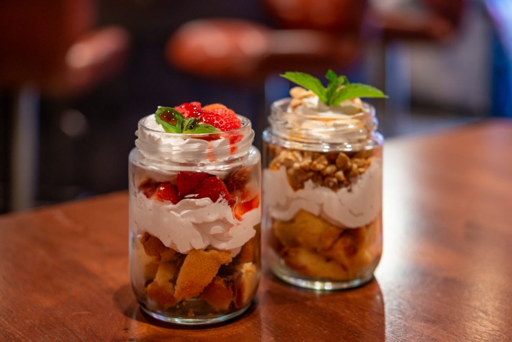 米粉シフォンのジャーパフェ