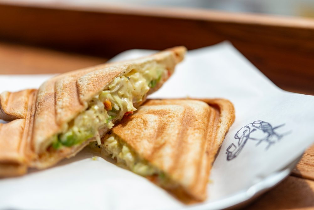 気まぐれホットサンド