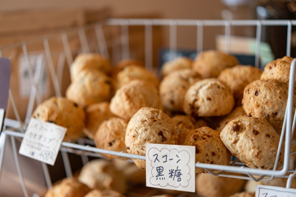 スコーンはプレーン以外は日によって