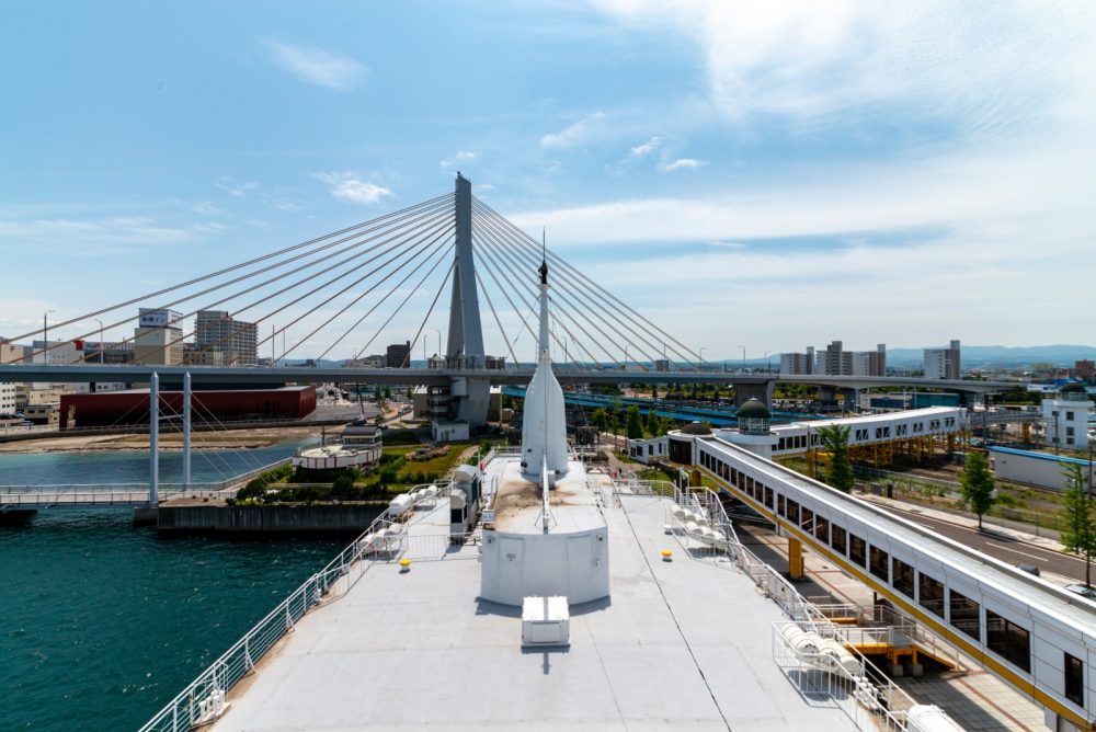 看板からの景色