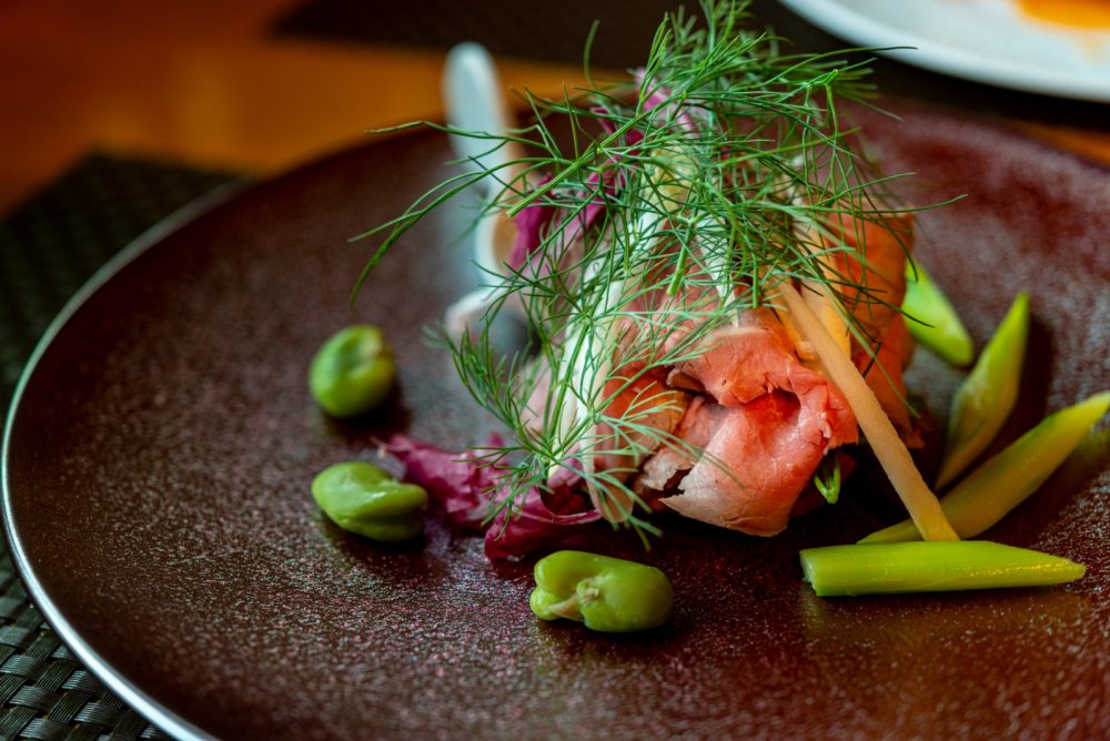 短角牛のローストビーフ