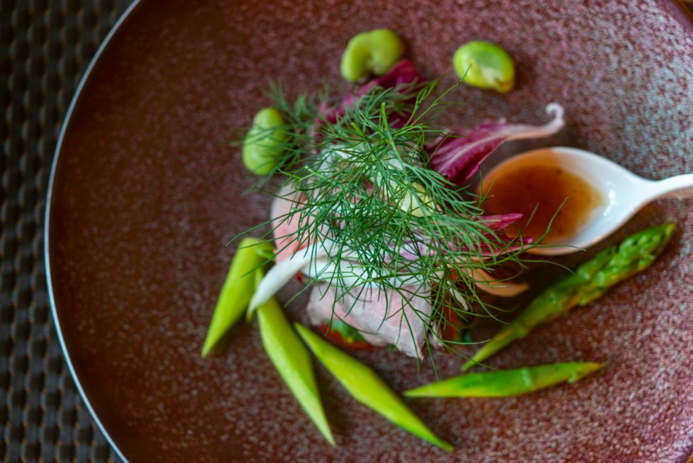 目でも楽しめるお料理の数々