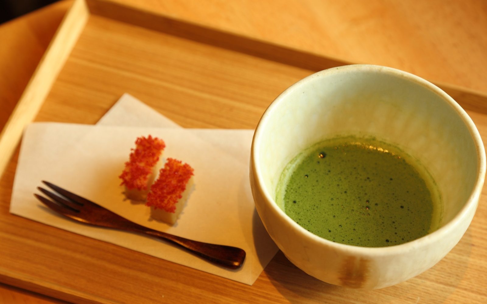 お米にまつわる専門店でいただくお膳と日本茶