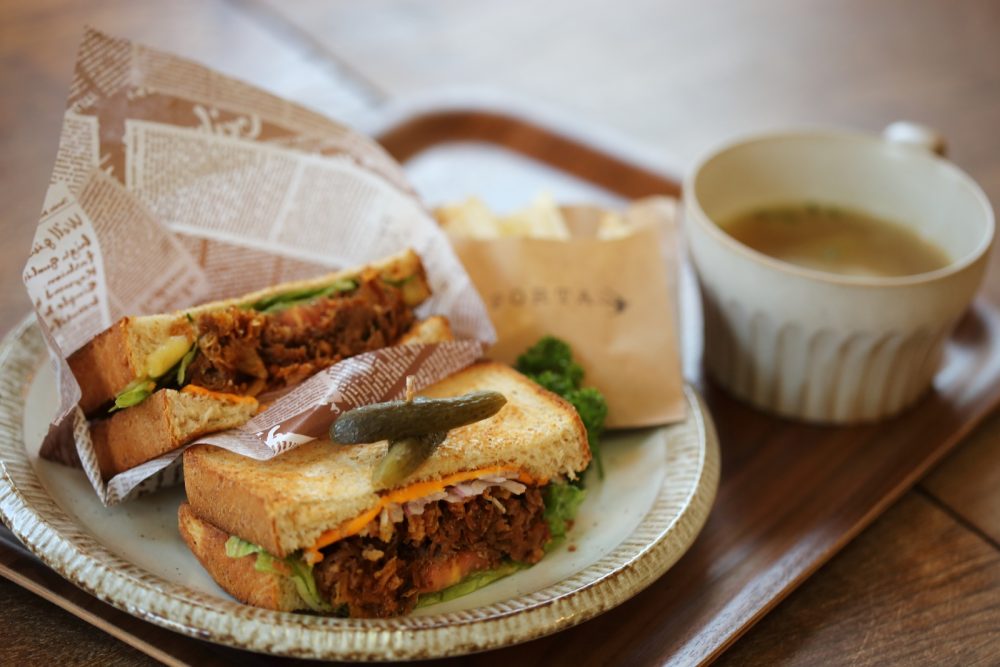 取材時のランチBセット