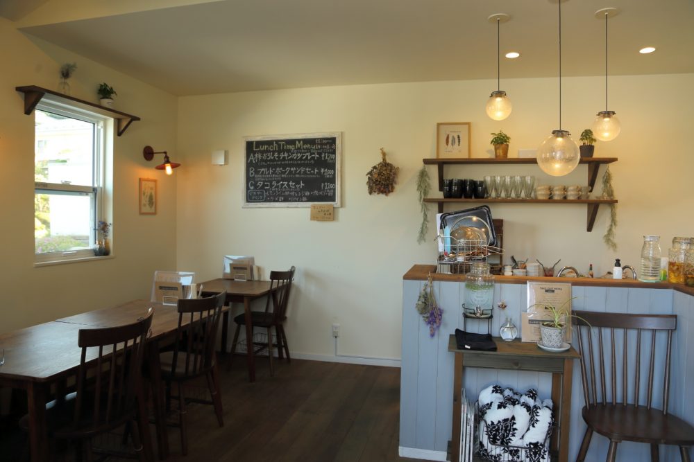 おしゃれな店内