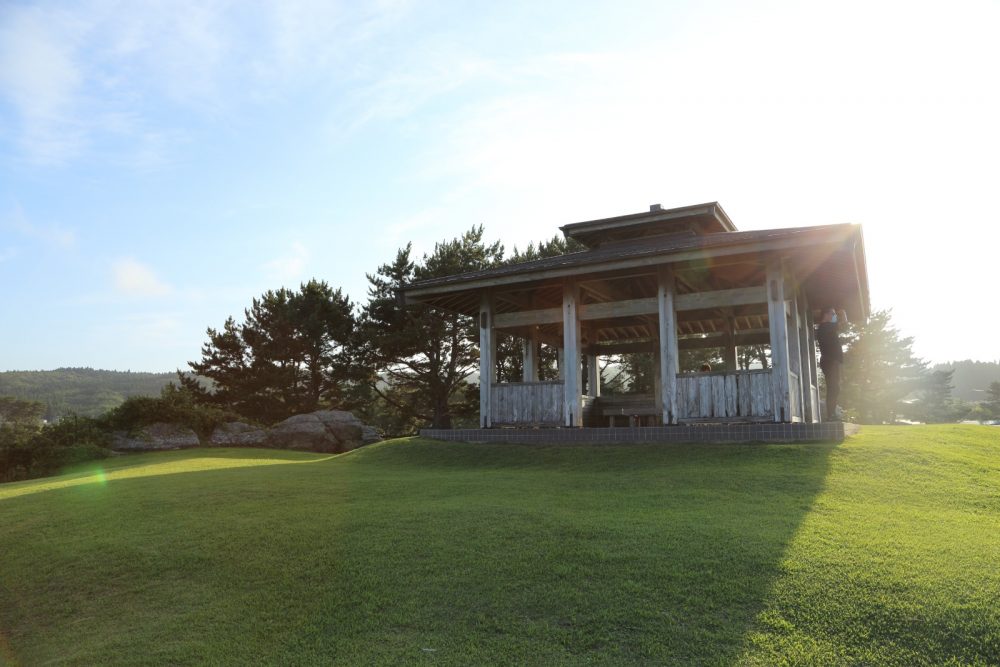 休みながらも眺められます