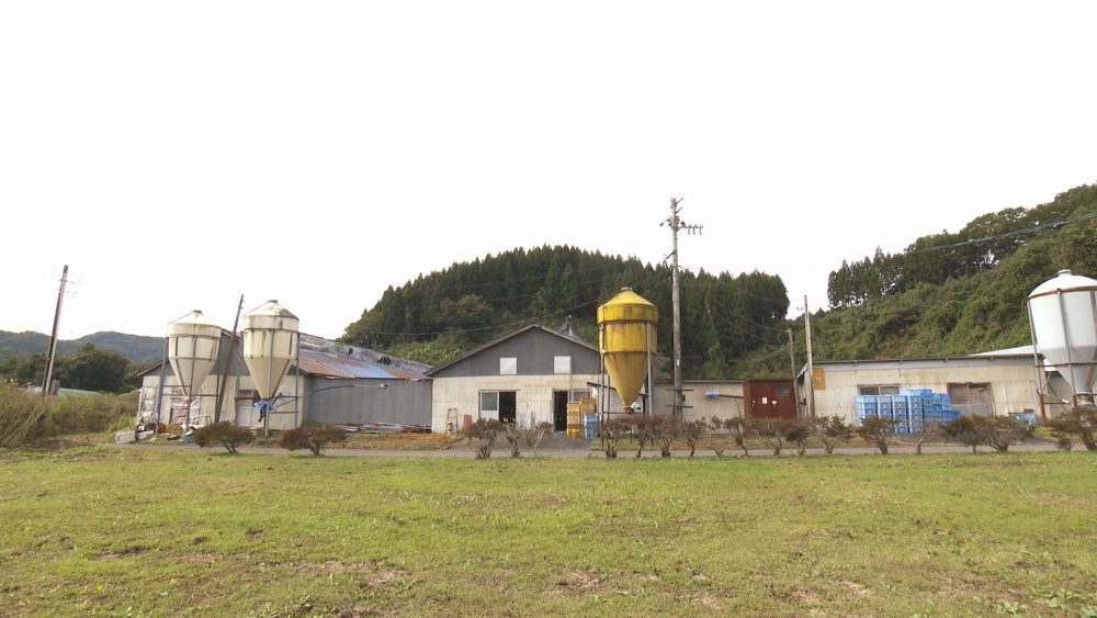 田子町の養鶏場