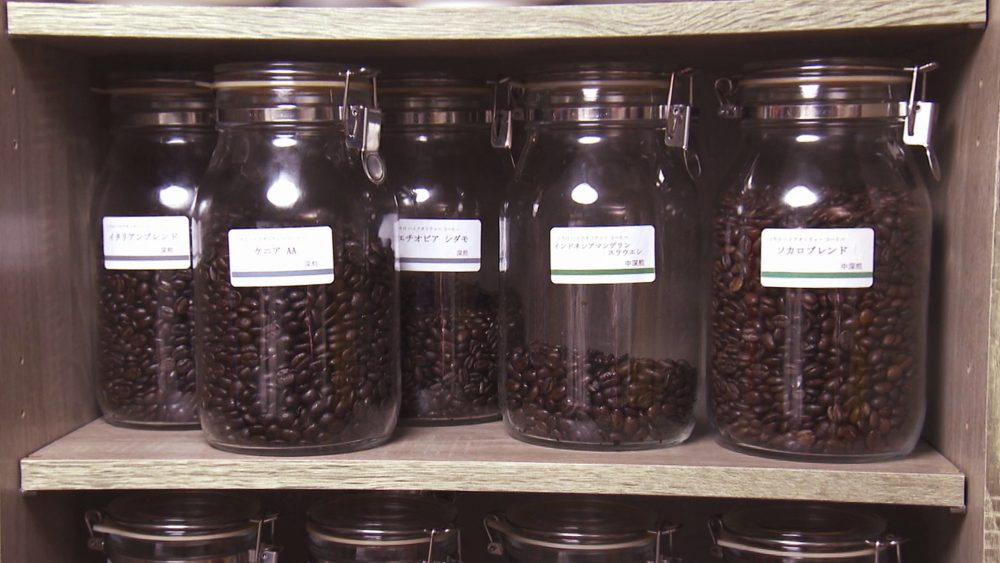 焙煎は10種類以上も
