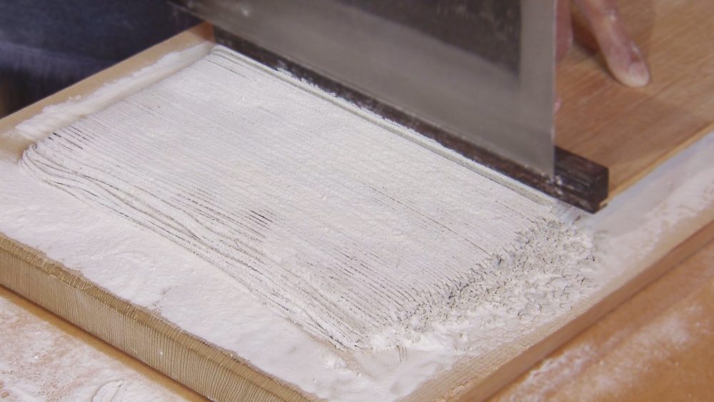 広がるおそばの香り