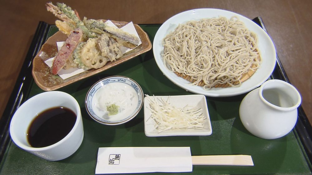 あおもり海道そば使用の天ざる