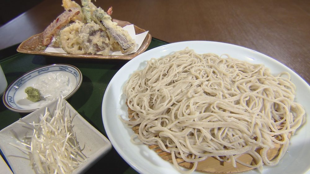 そばの香りが広がります