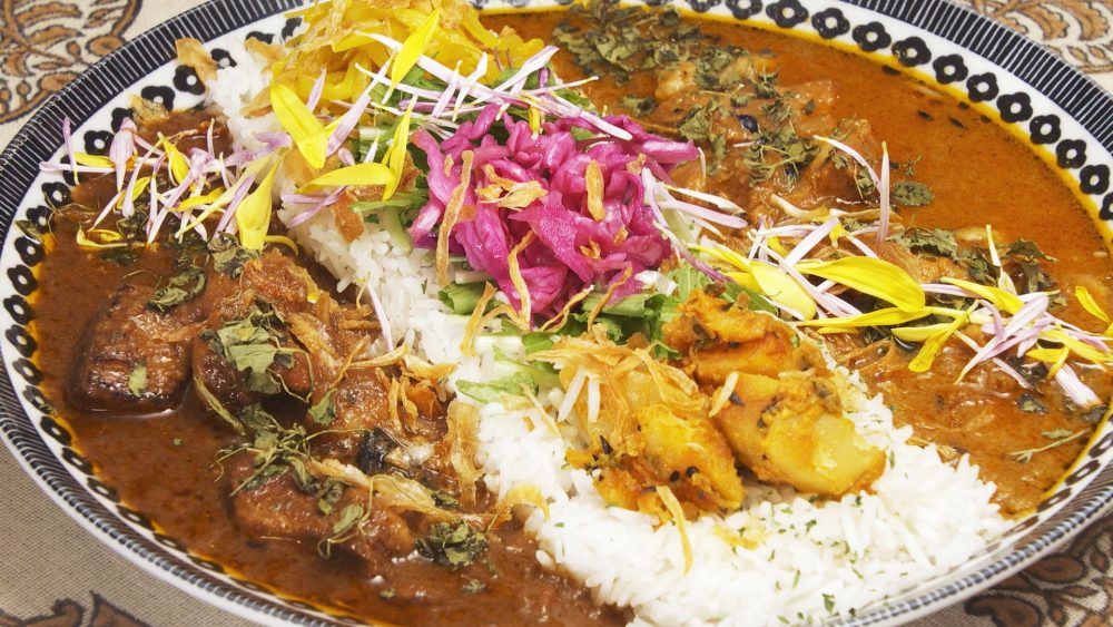 ２種あいがけカリー