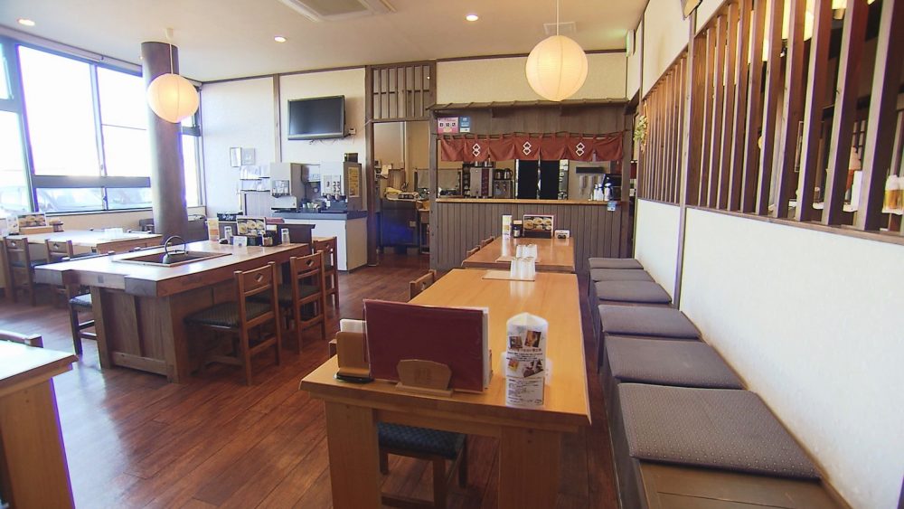 温泉施設内のお店