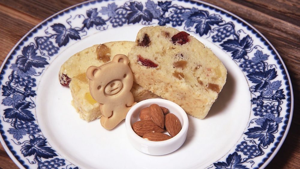 ドライフルーツのパウンドケーキ