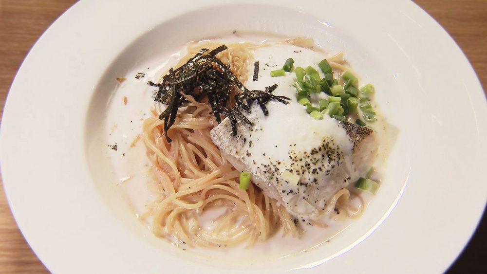 たらことミルクの濃厚な味わい