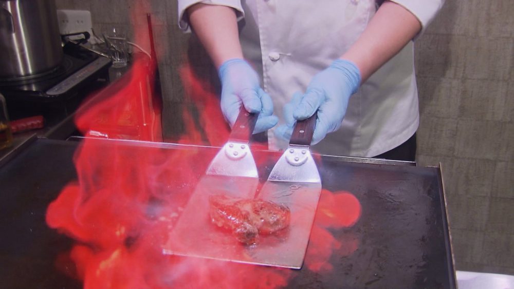 調理風景も楽しい