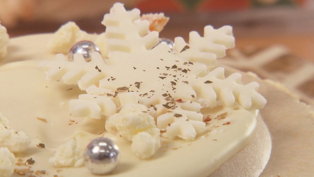 雪の結晶がかわいい