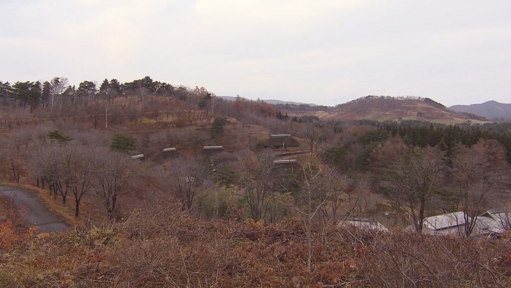 大きな窓からは絶景が