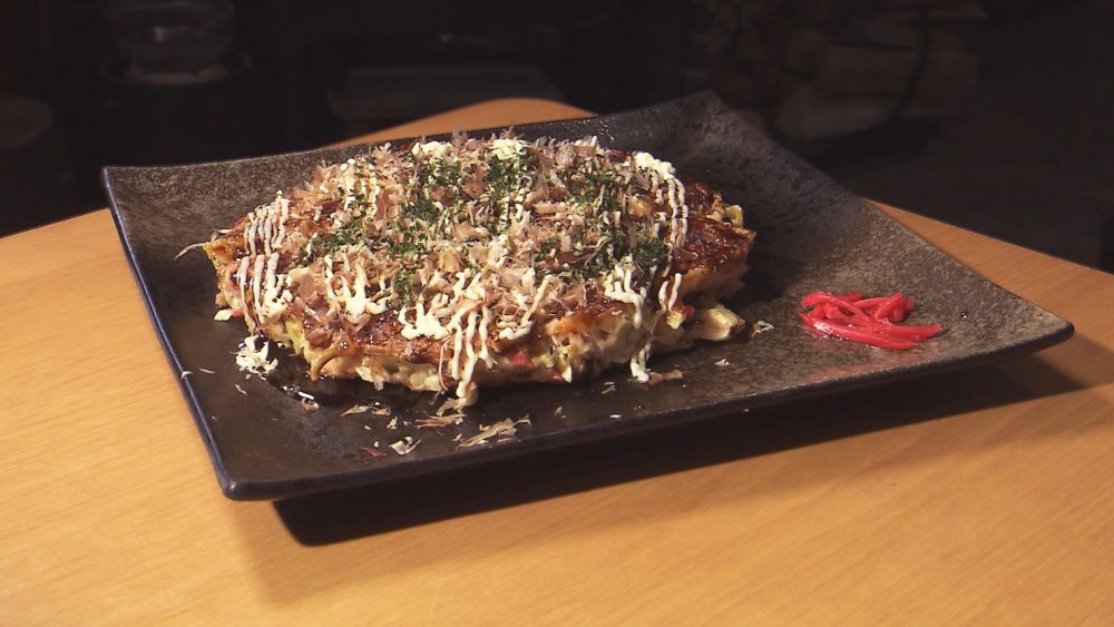 関西風お好み焼き