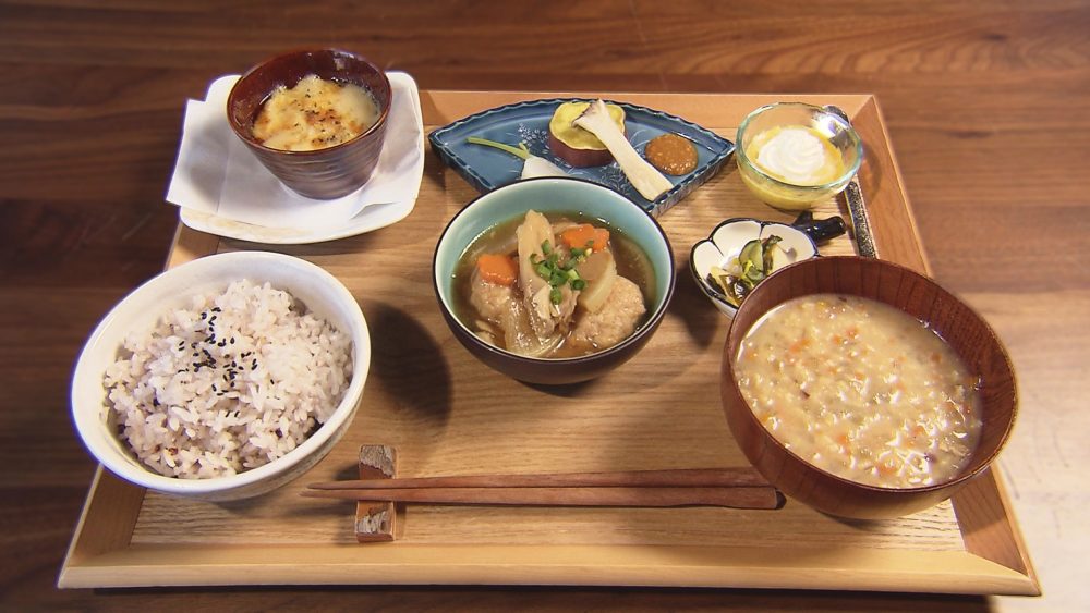 山の子けの汁ご膳