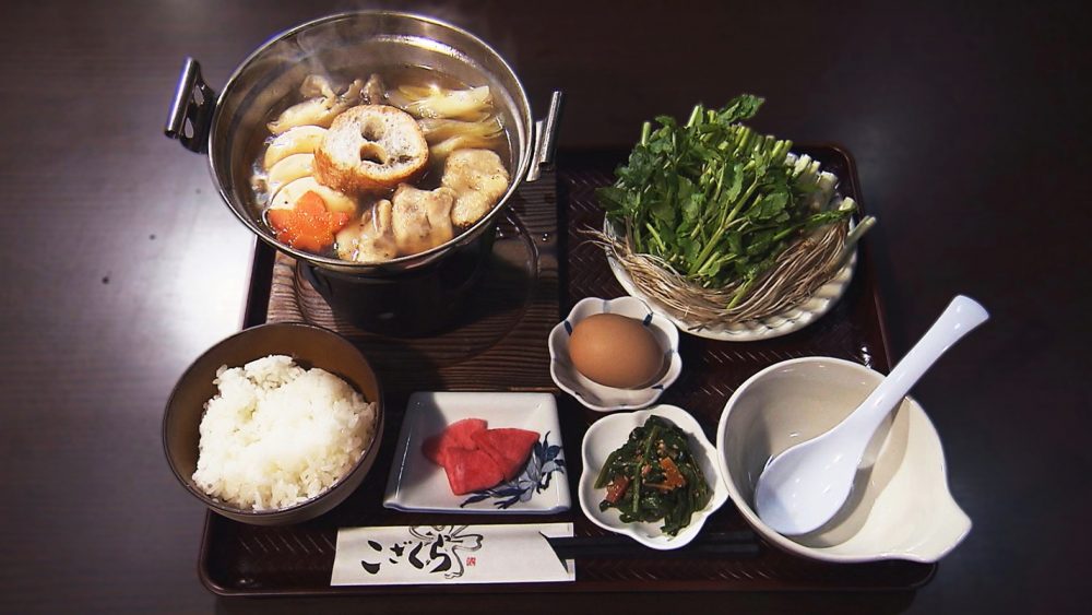 一町田のせり鍋定食