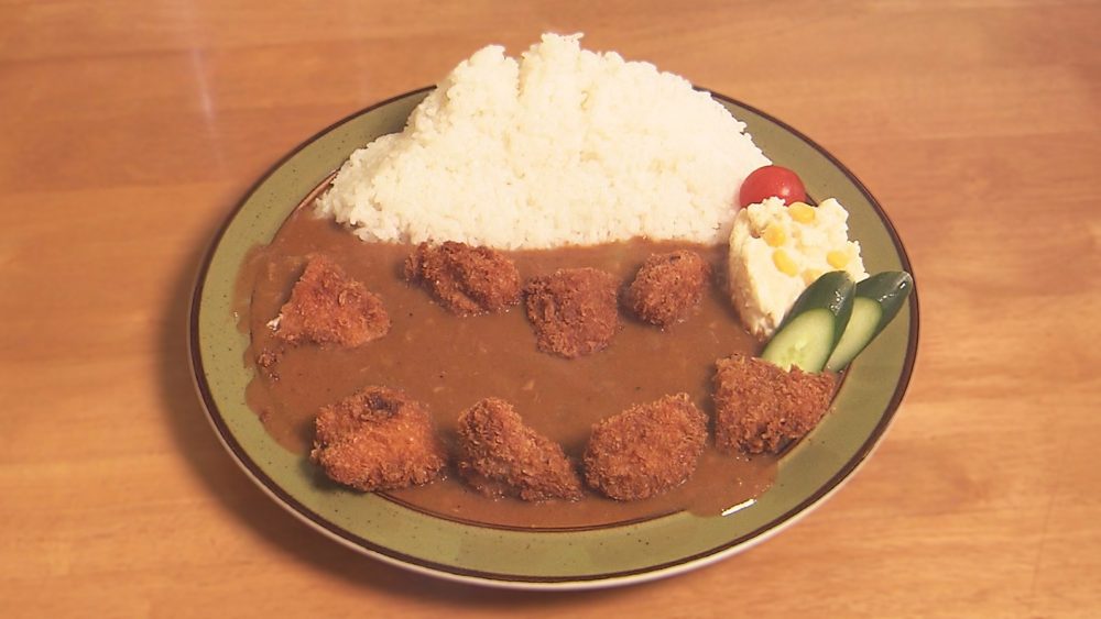大盛カツ山カレー