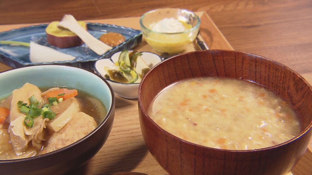 地元野菜がたっぷり