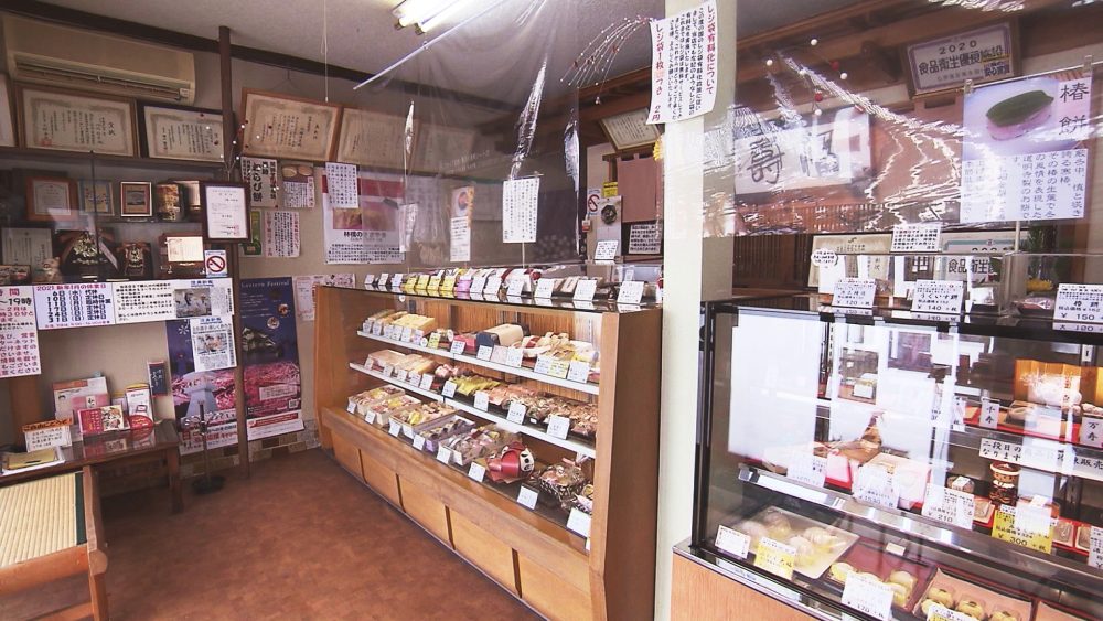 お菓子は40種類以上も