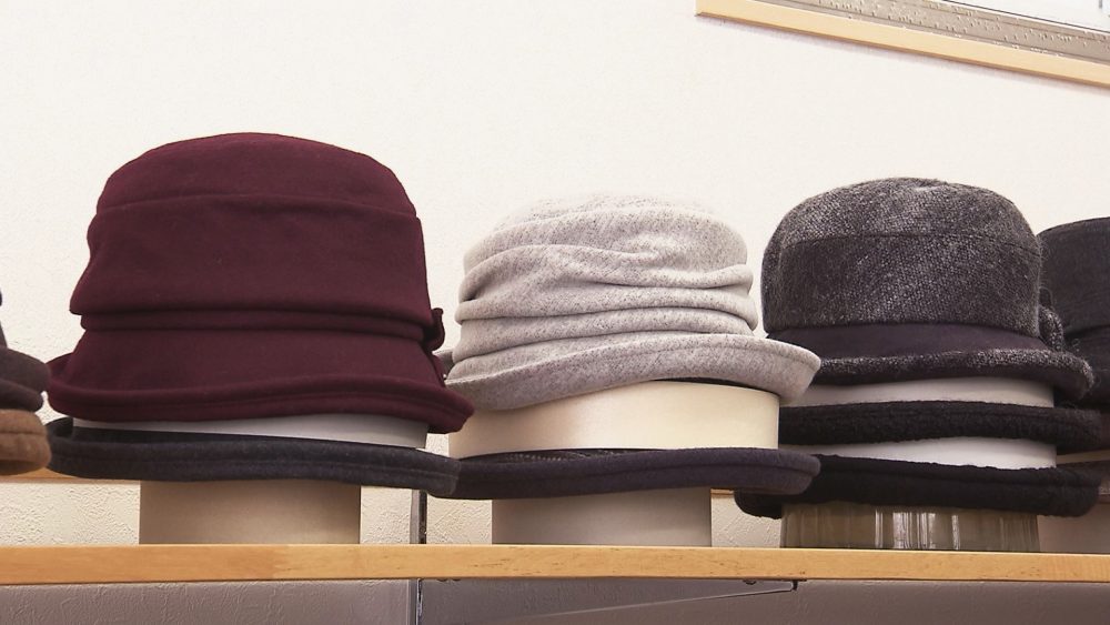 東京の帽子問屋から仕入れた逸品