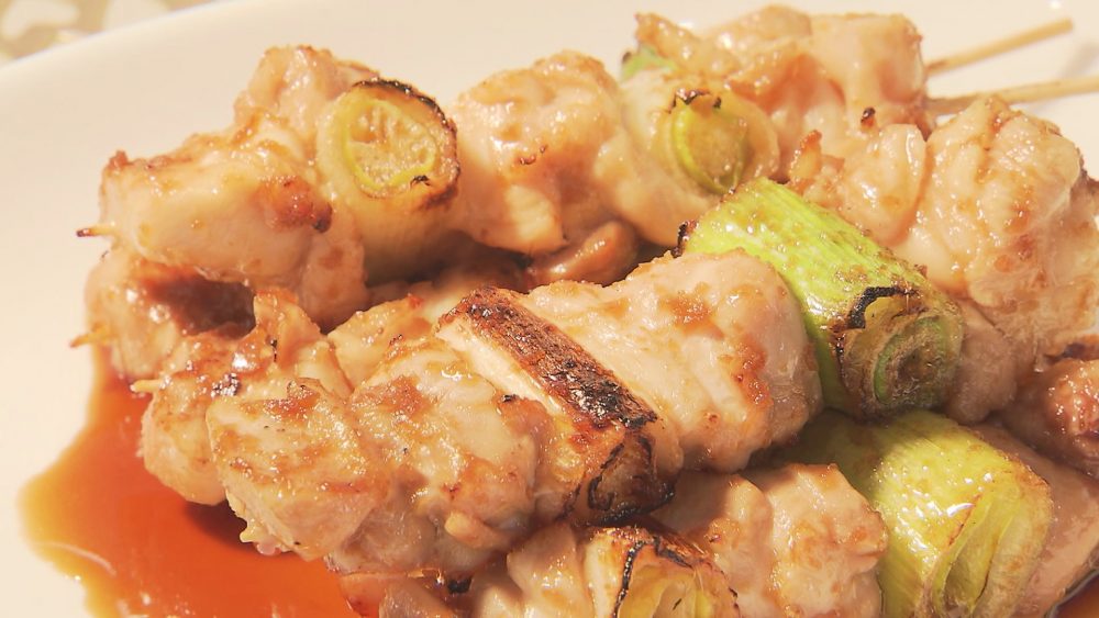 こちらも人気「焼き鳥（ねぎま）」