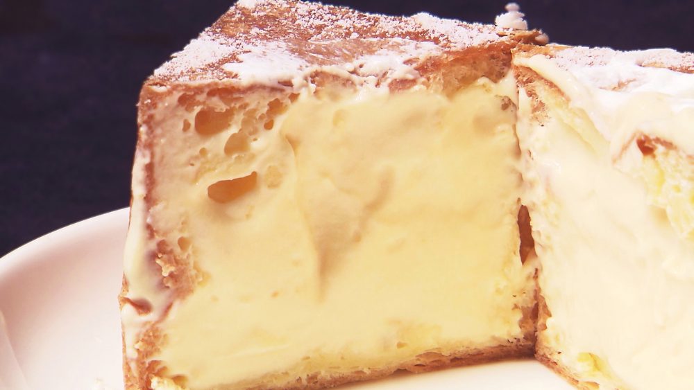 クリームがたっぷり