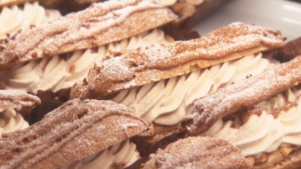 クリームの甘い誘惑