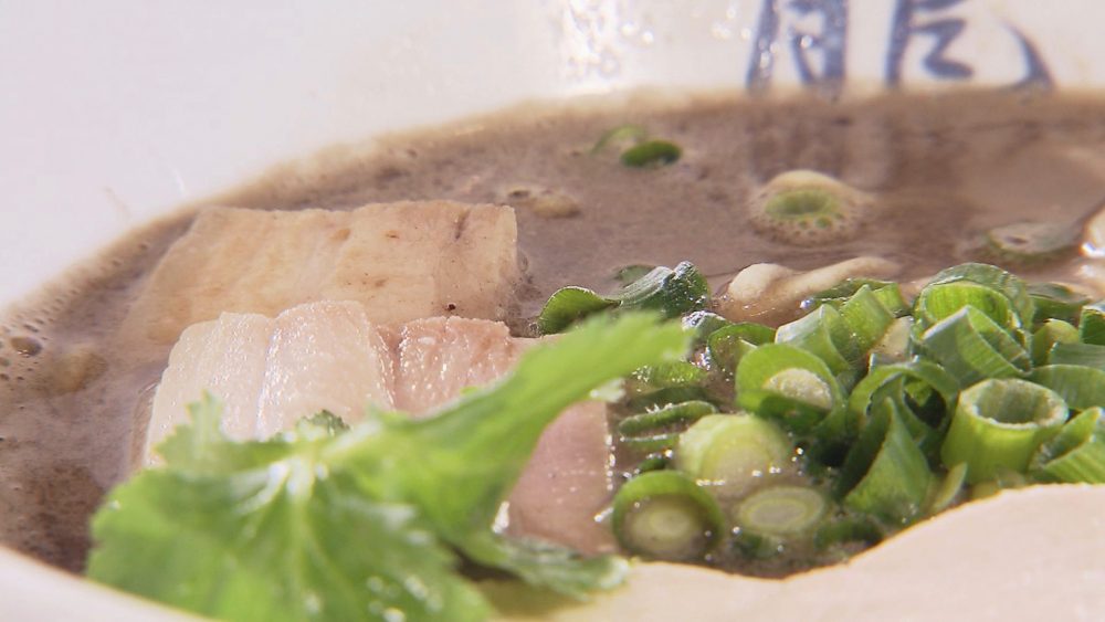 煮干しのうまみを感じて