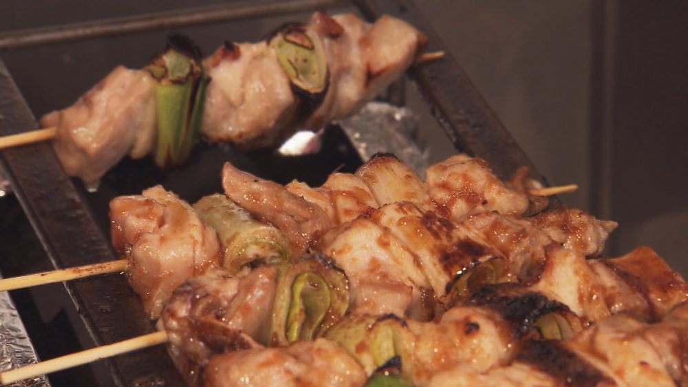 門外不出のタレで焼き上げ