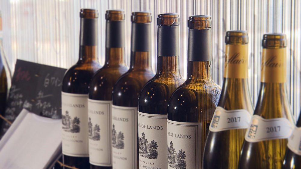 ワインと一緒に