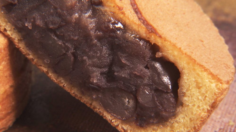 しっかり粒あんが嬉しい♪