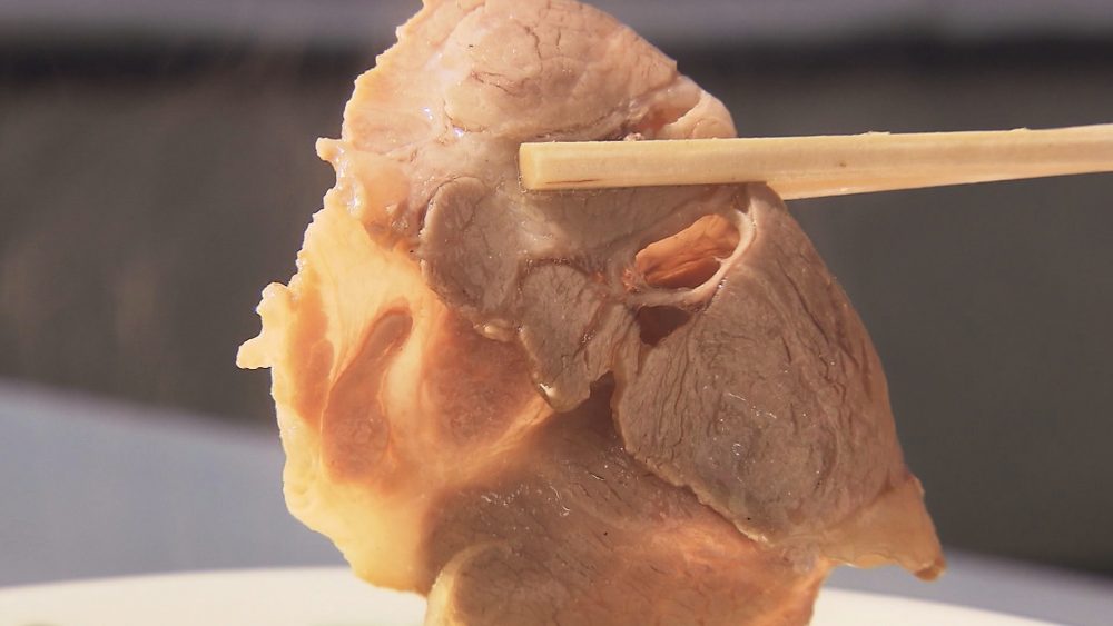 自家製のチャーシュー