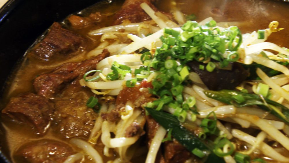 お肉の旨味が溶け込んで