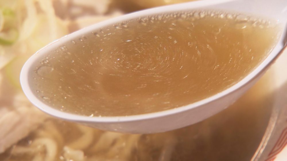 出汁の旨みに塩がアクセント