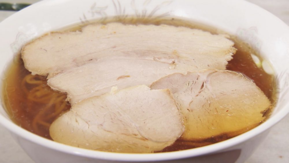 大きなチャーシューが