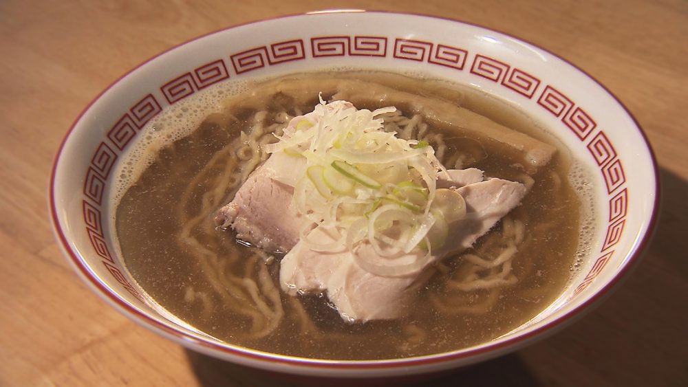 塩醤油の煮干しそば