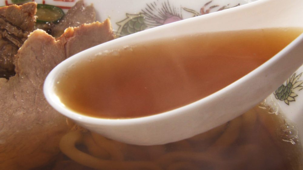 煮干しと醤油のバランスが◎