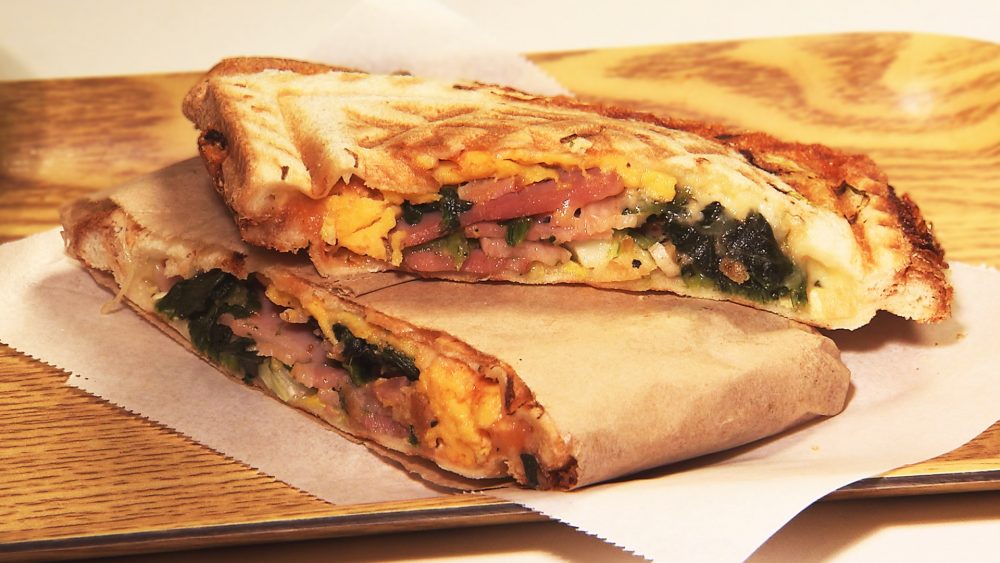 ベーコンとほうれんそう