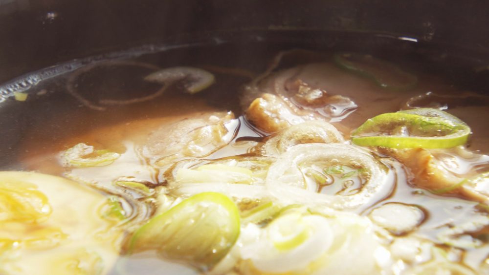 紅茶鴨のチャーシュー