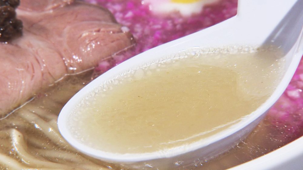 アサリのだしが広がります