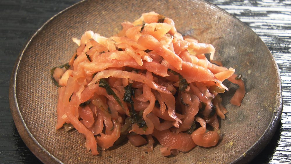 飛騨地方名産の赤かぶ