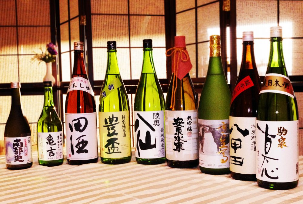 青森の地酒も豊富