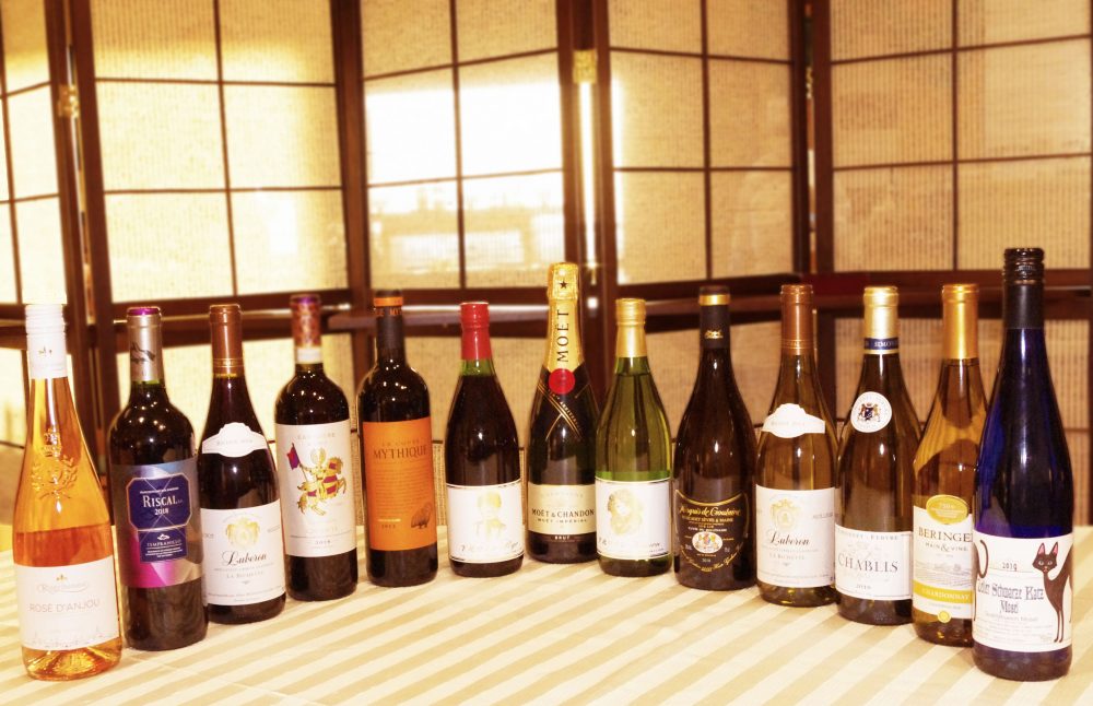 ワインもいただけます