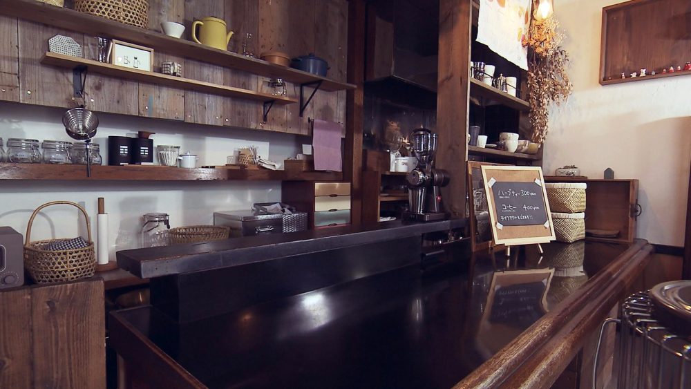 居酒屋の名残のカウンター