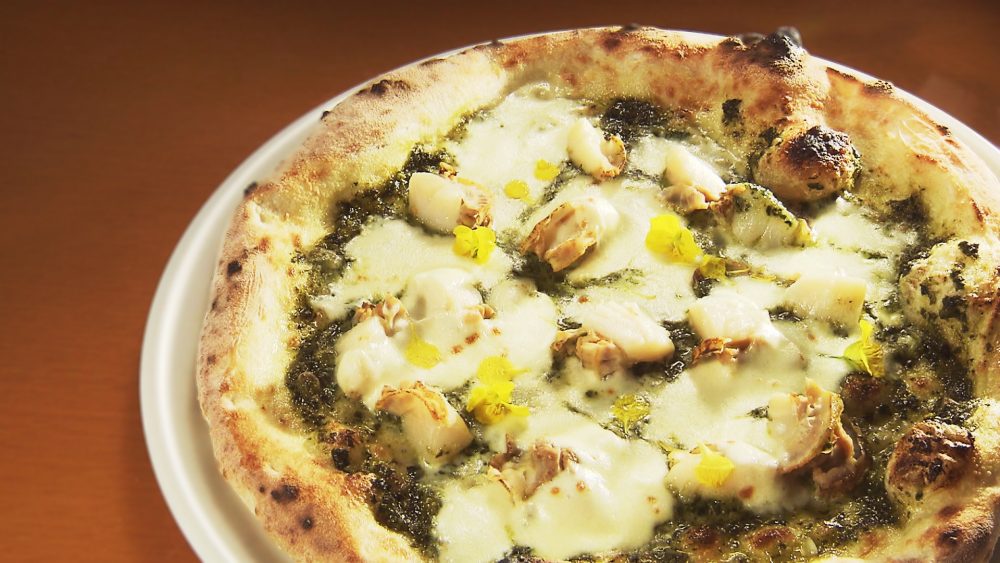 5月限定！地元食材たっぷり使用した菜の花がかわいい絶品ピザ